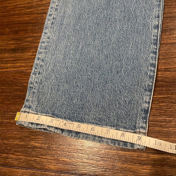 NWT Madewell Tall Emmett Wide Leg Jean Sz 26T Lakecourt Wash 33" Full Length - Picture 12 of 14